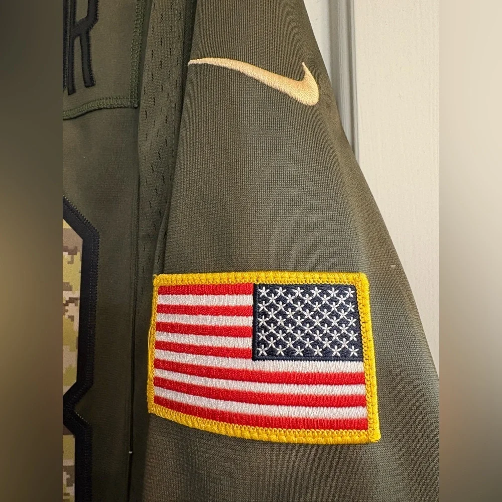 🏈NIKE NY Giants Beckham Jr Salute to Service Camo Jersey